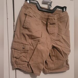 Boys Tan Cargo Shorts